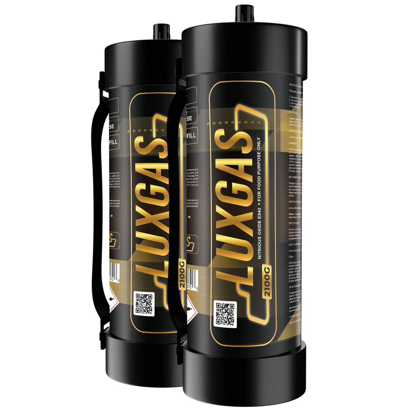 LUXGAS - Lustgas 2100g tub x2