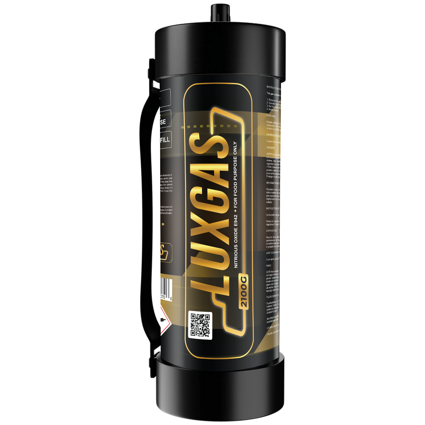 LUXGAS - Lustgas 2100g tub